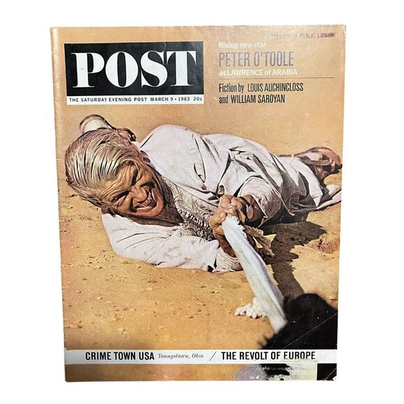 1963 VTG WWI British Movie Article & Photos ~ Lawrence of Arabia ~ Peter O'Toole - Picture 1 of 3